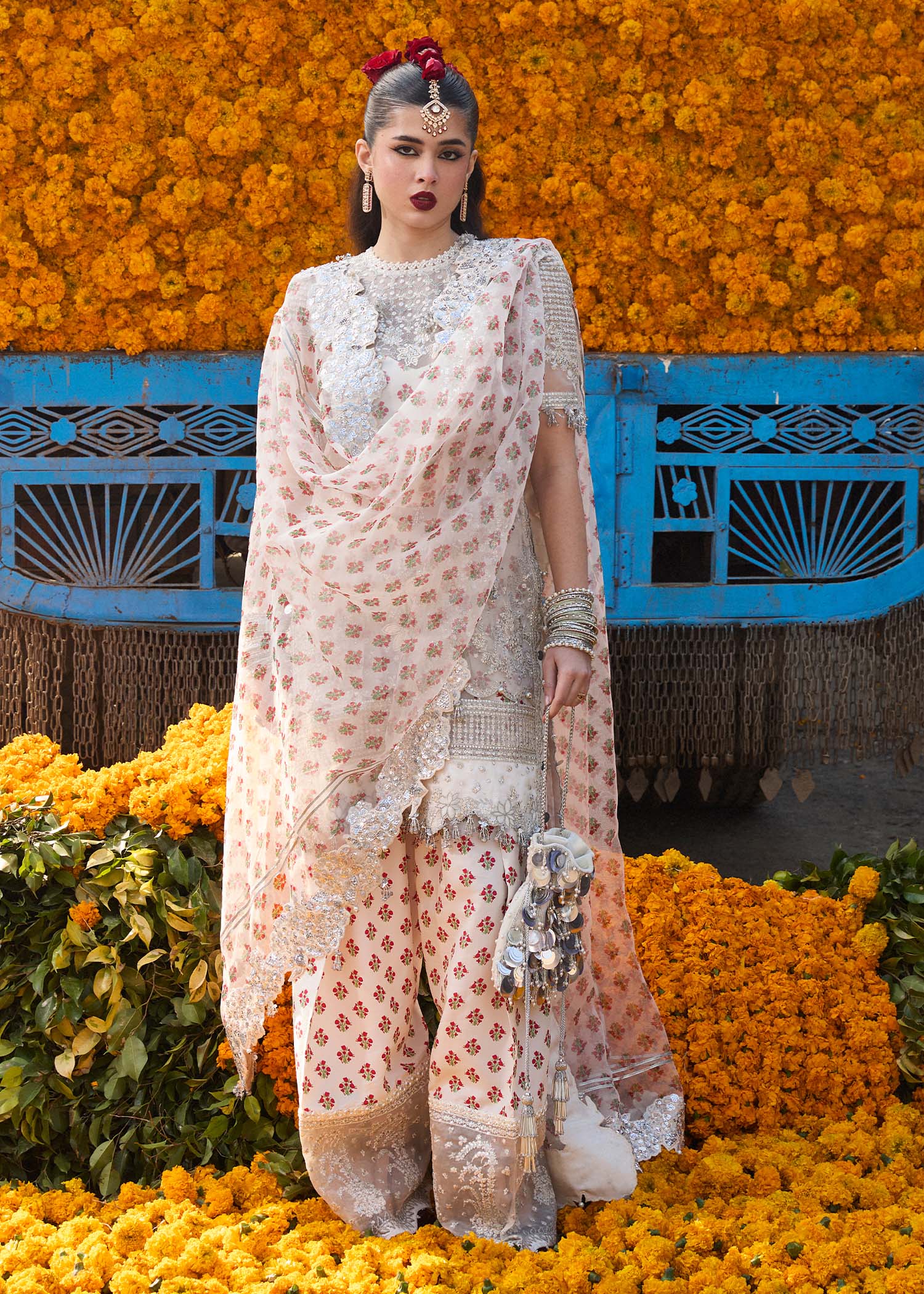 Hussain Rehar | Darlings Festive 25 | Zareen - Aqsa Fabrics