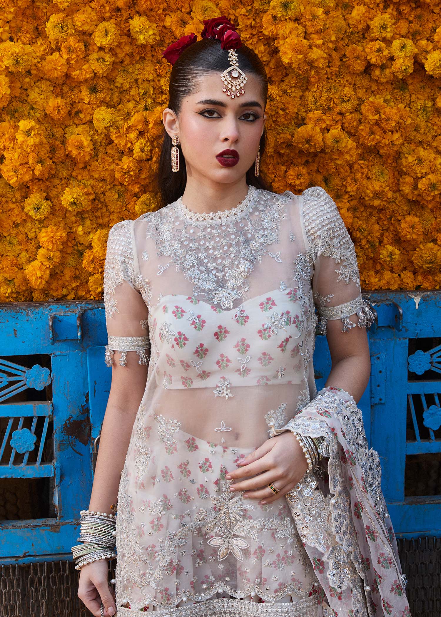 Hussain Rehar | Darlings Festive 25 | Zareen - Aqsa Fabrics