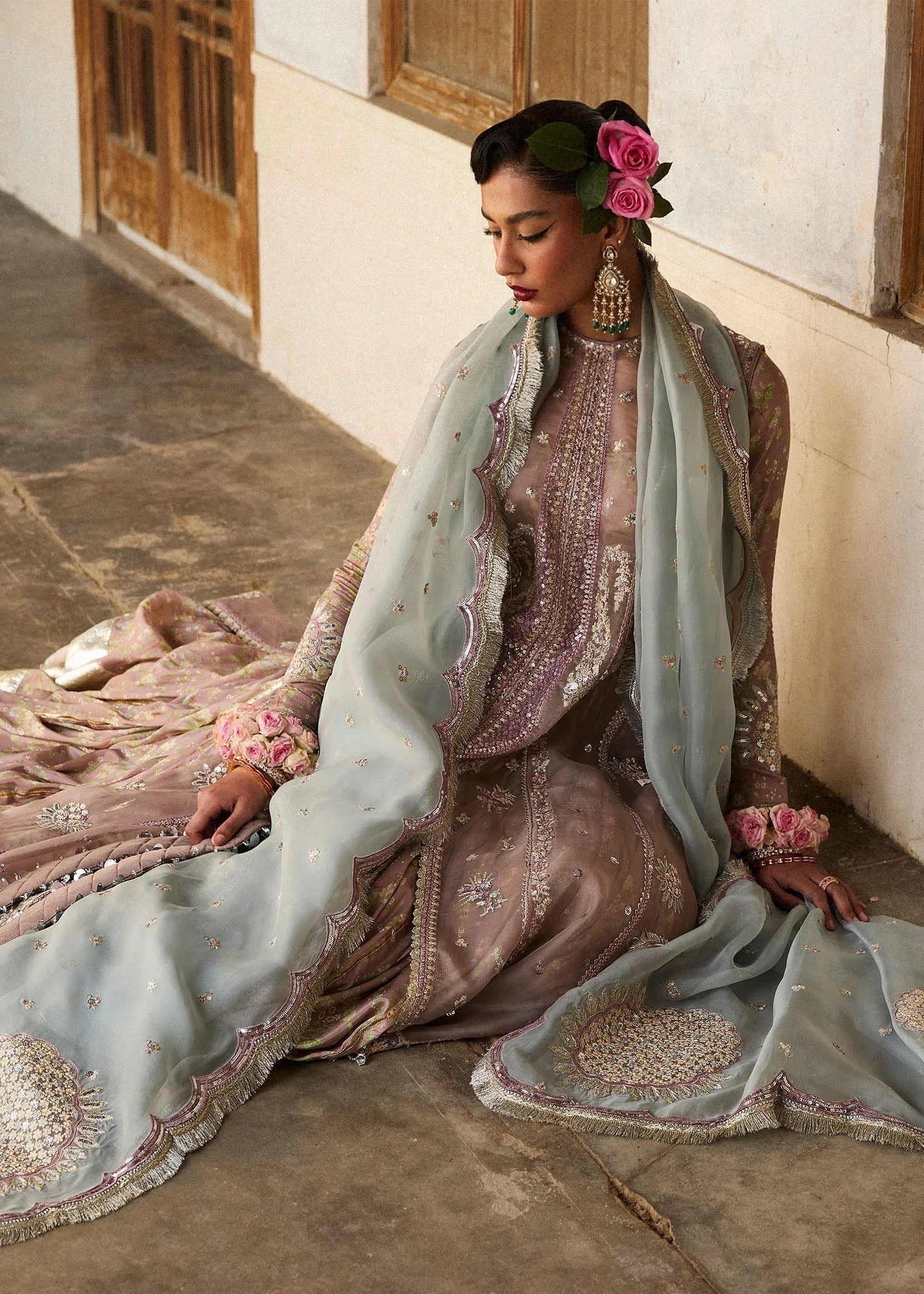 Hussain Rehar | Darlings Festive 25 | Ziniya - Aqsa Fabrics