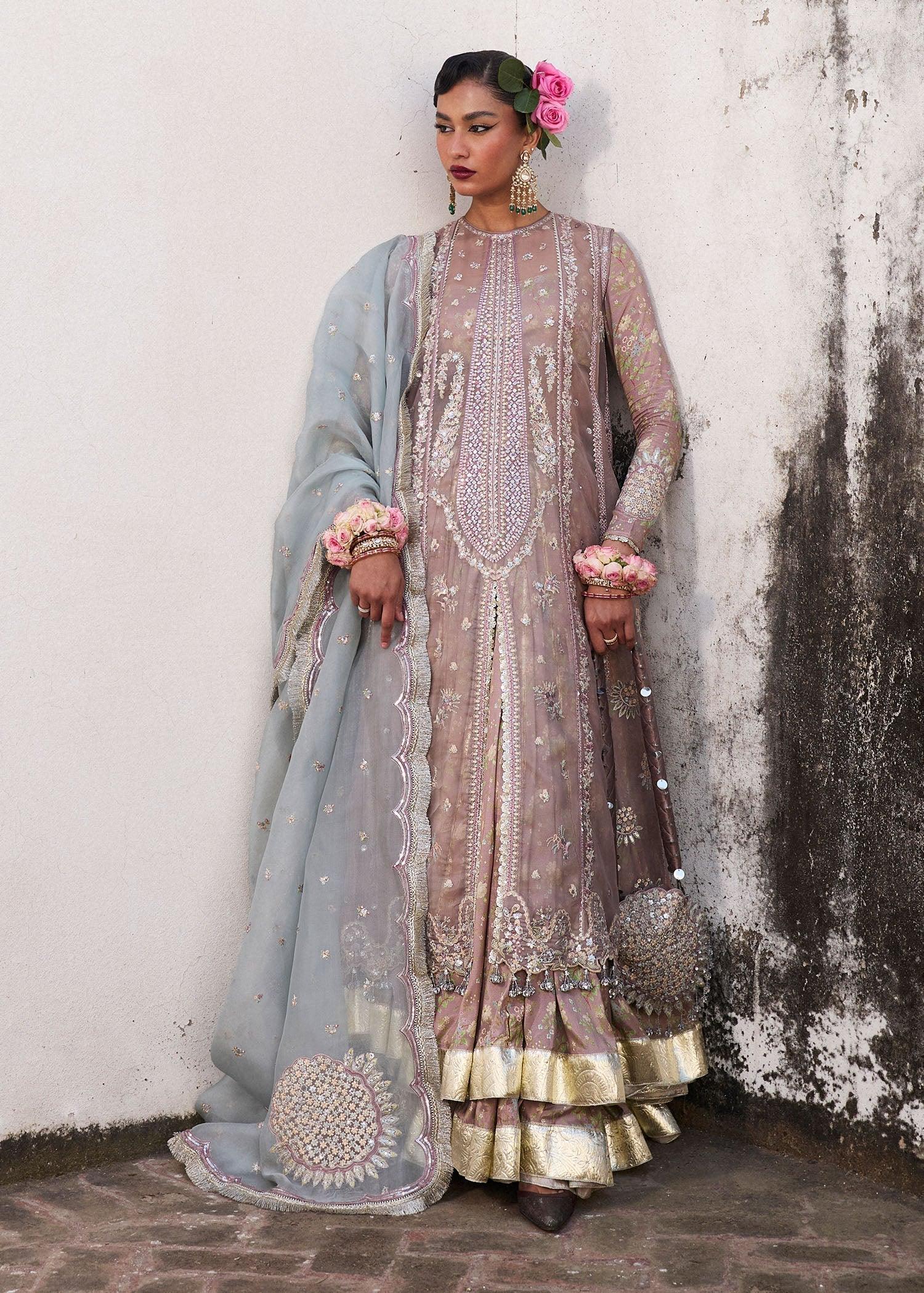 Hussain Rehar | Darlings Festive 25 | Ziniya - Aqsa Fabrics