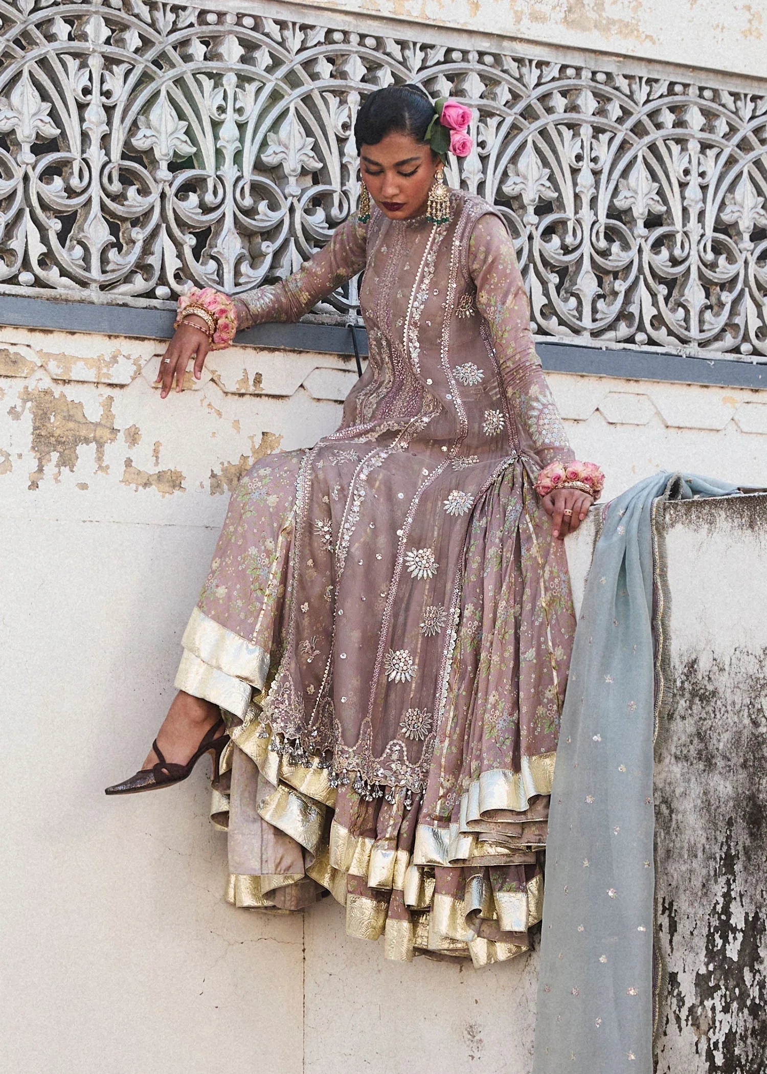Hussain Rehar | Darlings Festive 25 | Ziniya - Aqsa Fabrics
