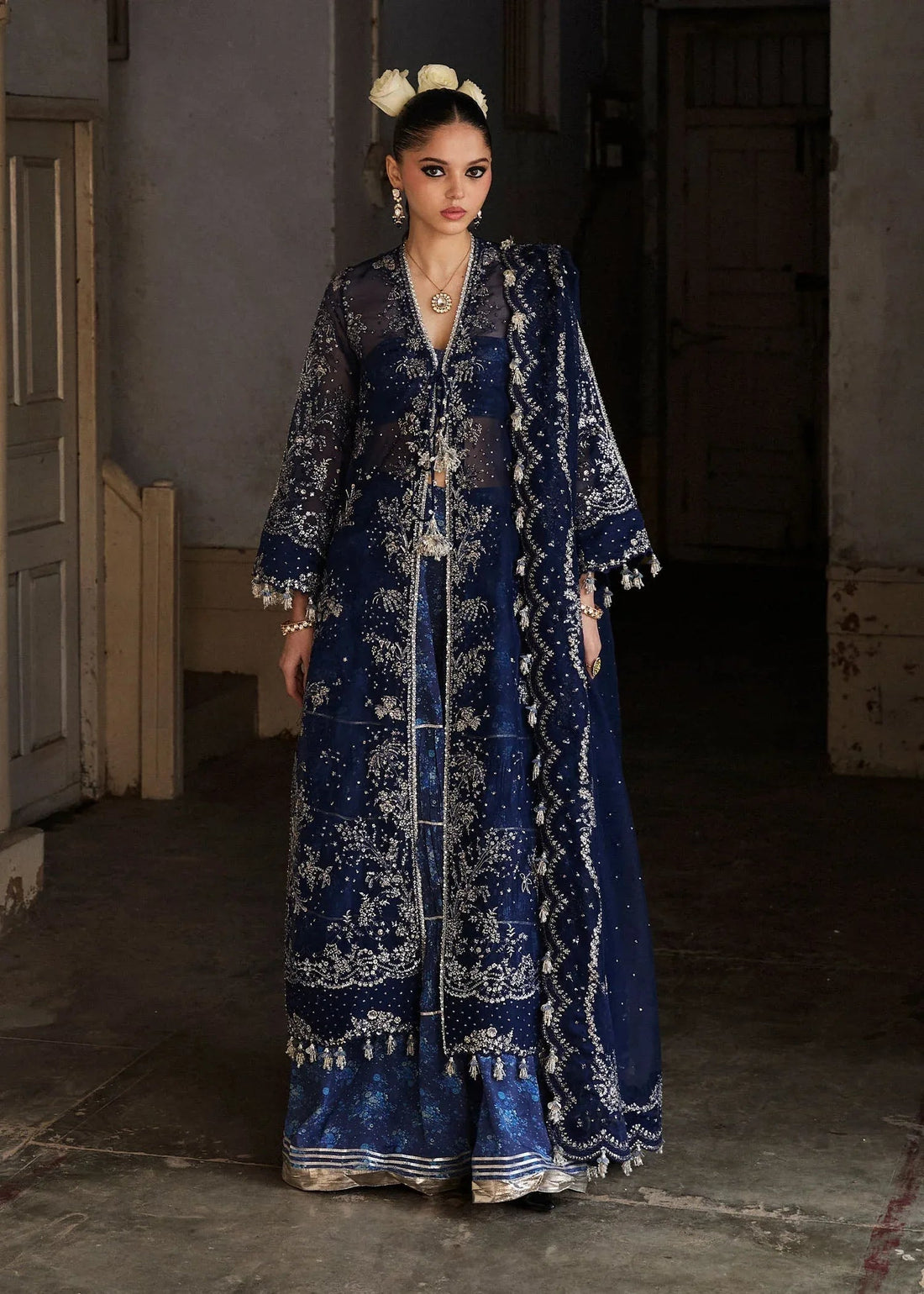 Hussain Rehar | Darlings Festive 25 | Safa - Aqsa Fabrics