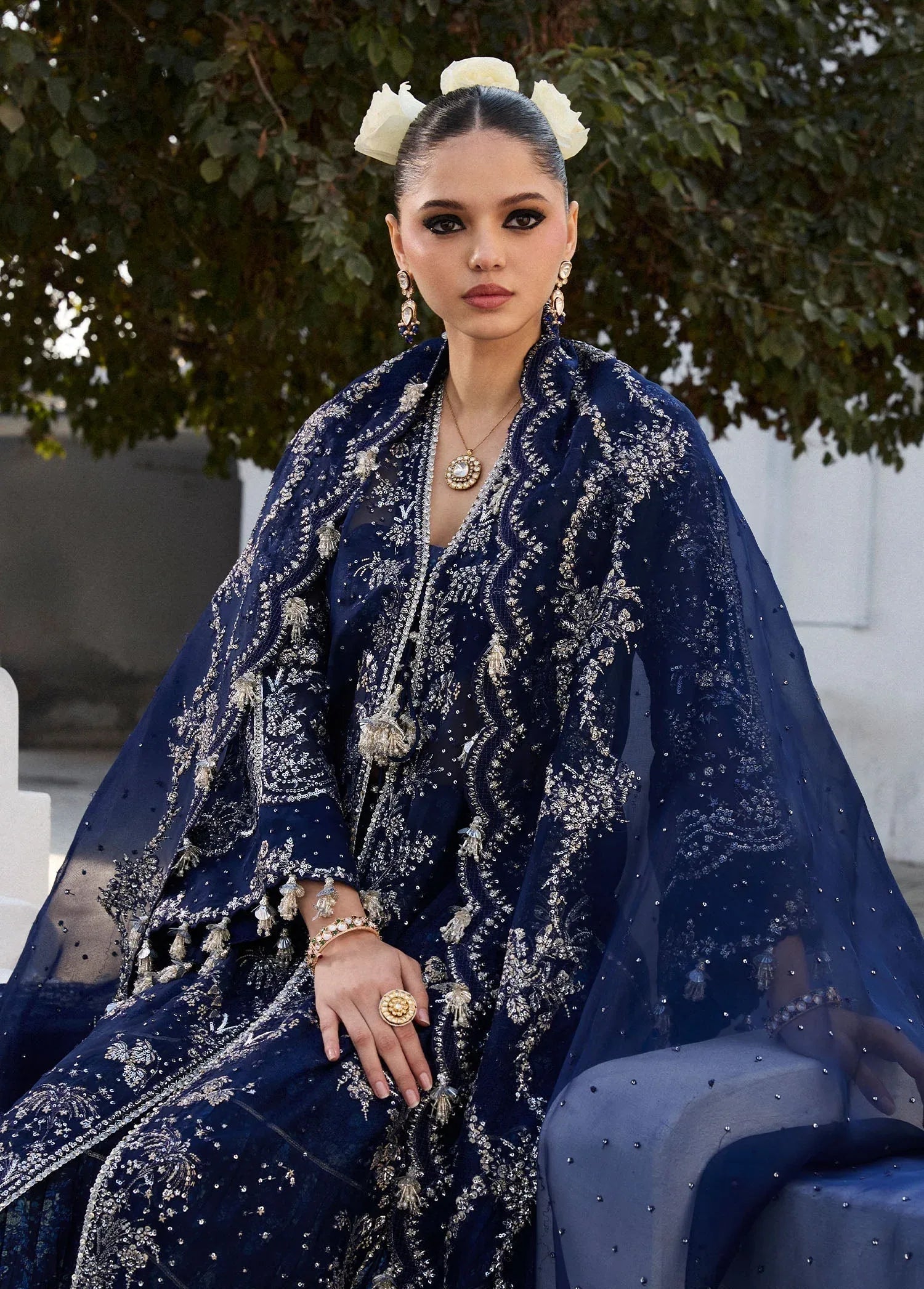 Hussain Rehar | Darlings Festive 25 | Safa - Aqsa Fabrics