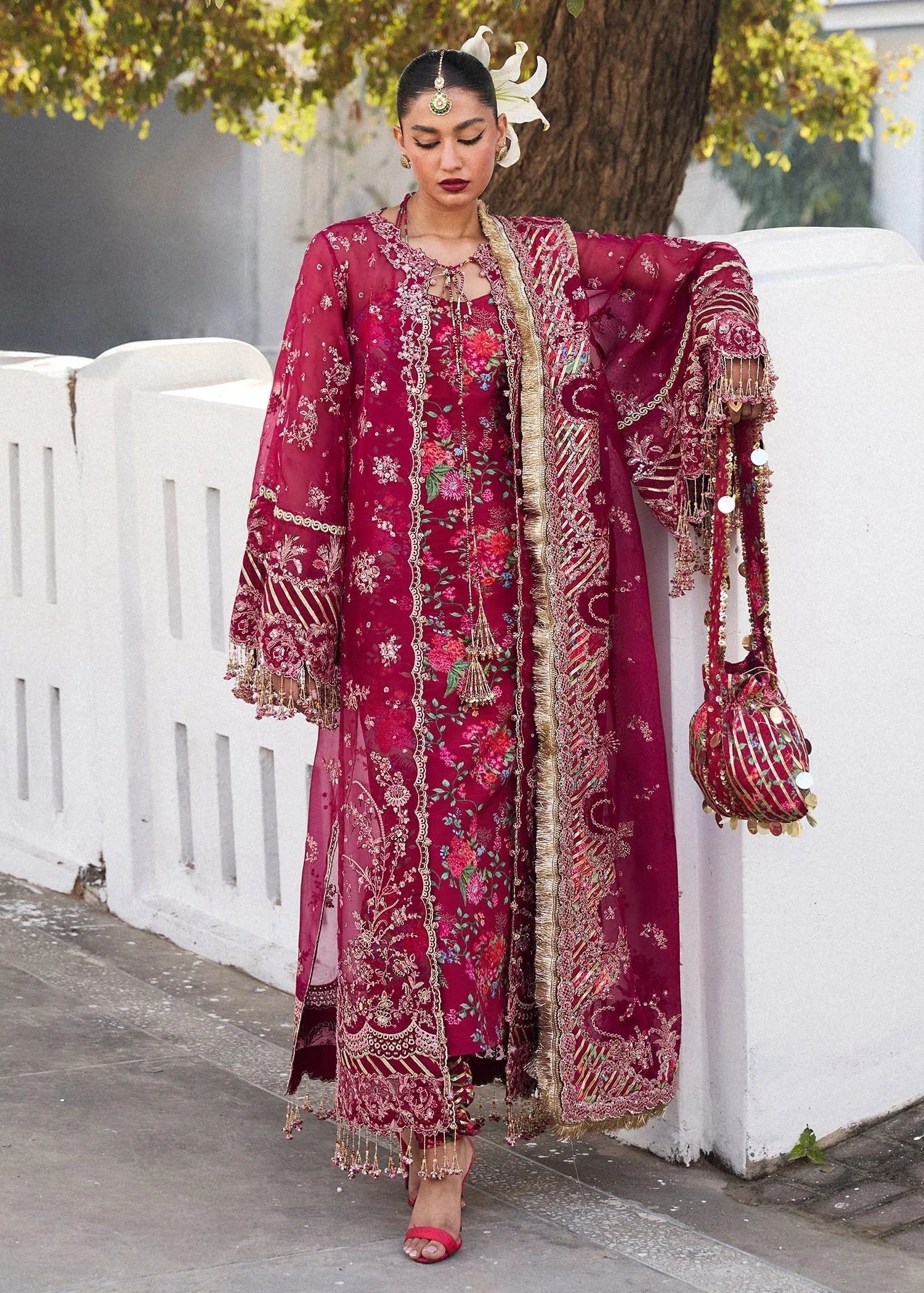 Hussain Rehar | Darlings Festive 25 | Maher - Aqsa Fabrics