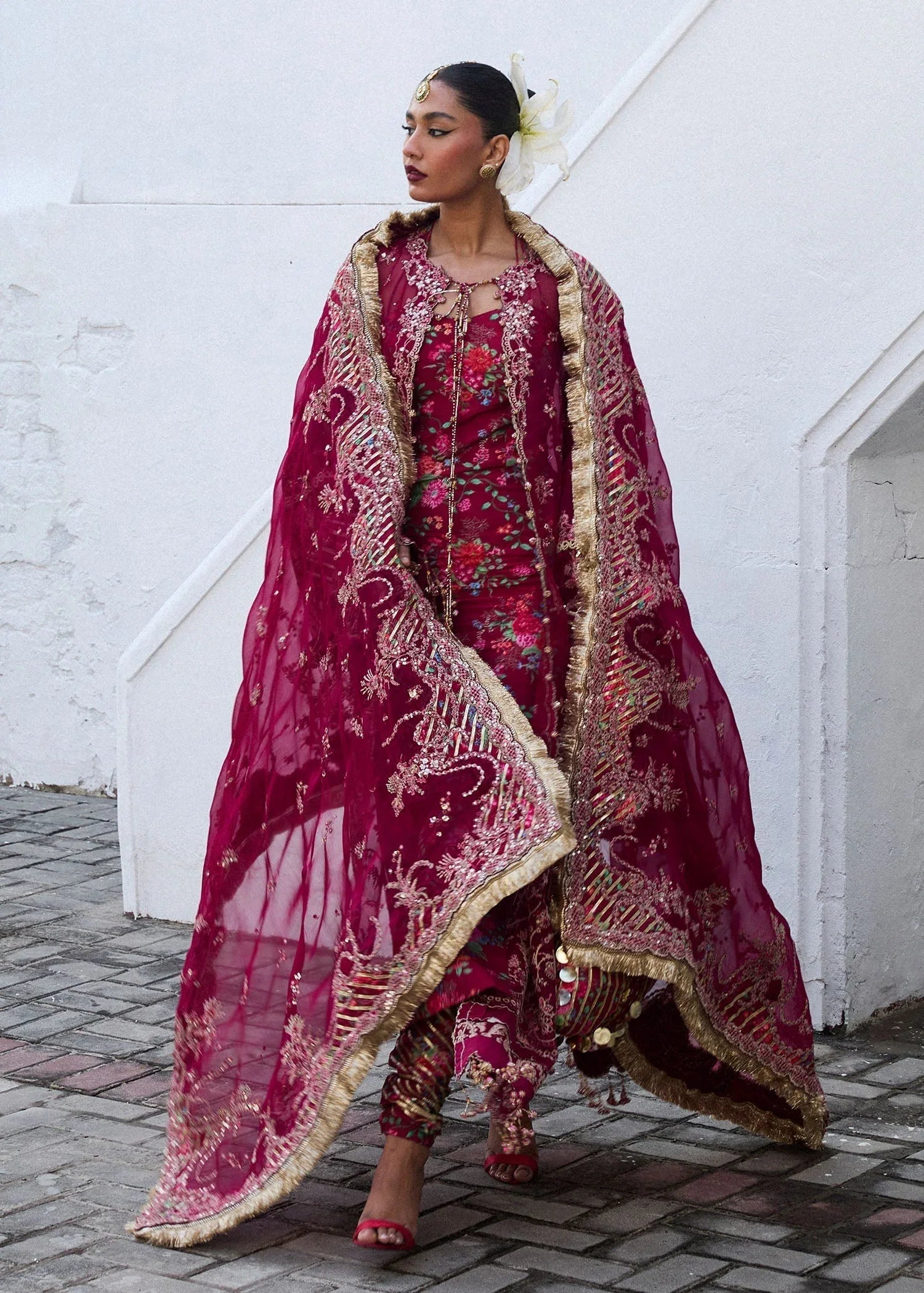 Hussain Rehar | Darlings Festive 25 | Maher - Aqsa Fabrics