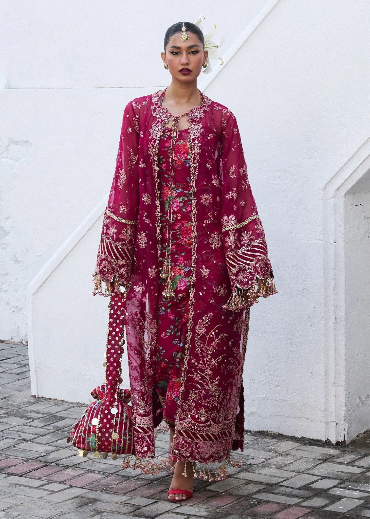 Hussain Rehar | Darlings Festive 25 | Maher - Aqsa Fabrics