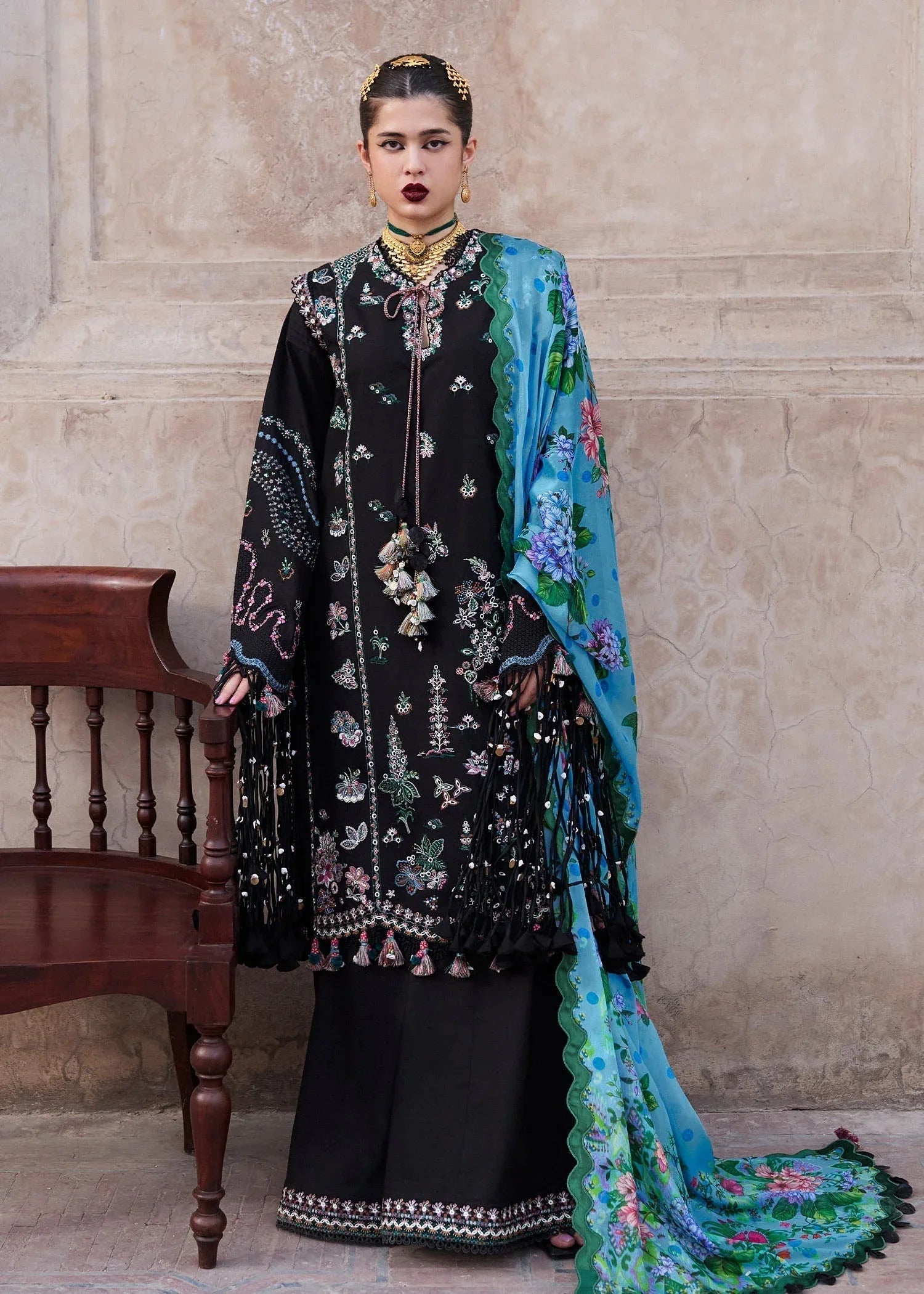 Hussain Rehar | Nirmal SS 25 | Arzo - Aqsa Fabrics