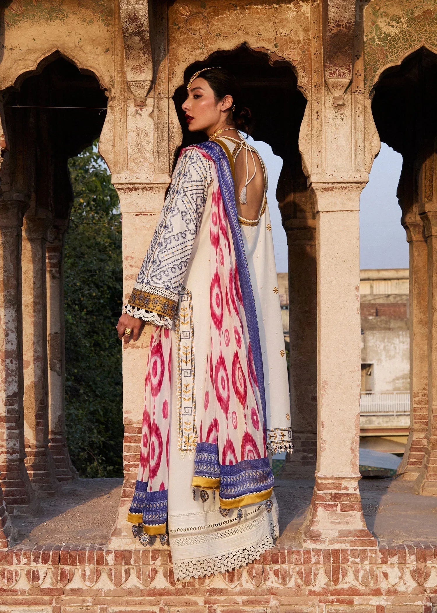Hussain Rehar | Nirmal SS 25 | Motia - Aqsa Fabrics