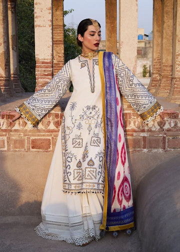 Hussain Rehar | Nirmal SS 25 | Motia - Aqsa Fabrics