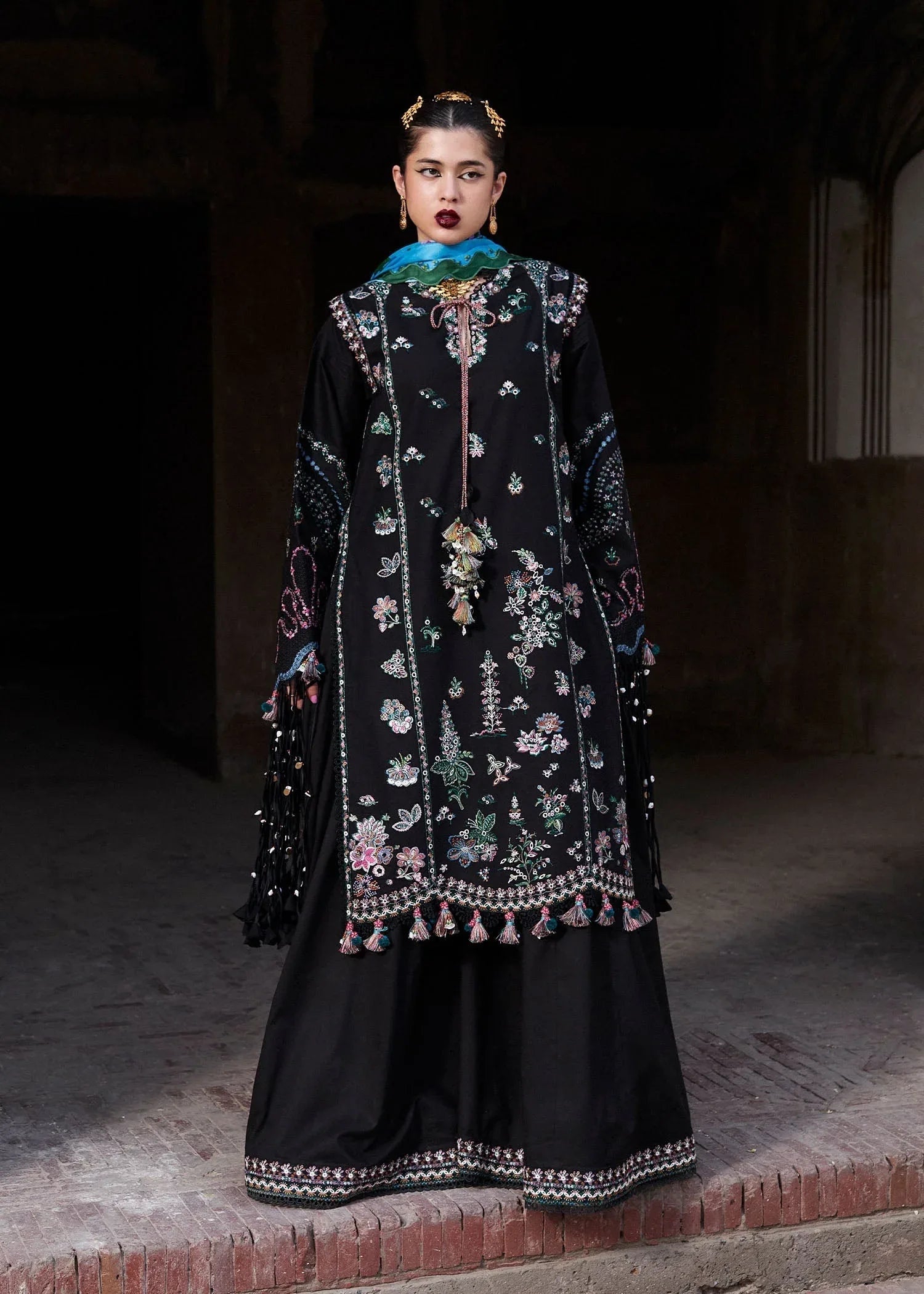 Hussain Rehar | Nirmal SS 25 | Arzo - Aqsa Fabrics