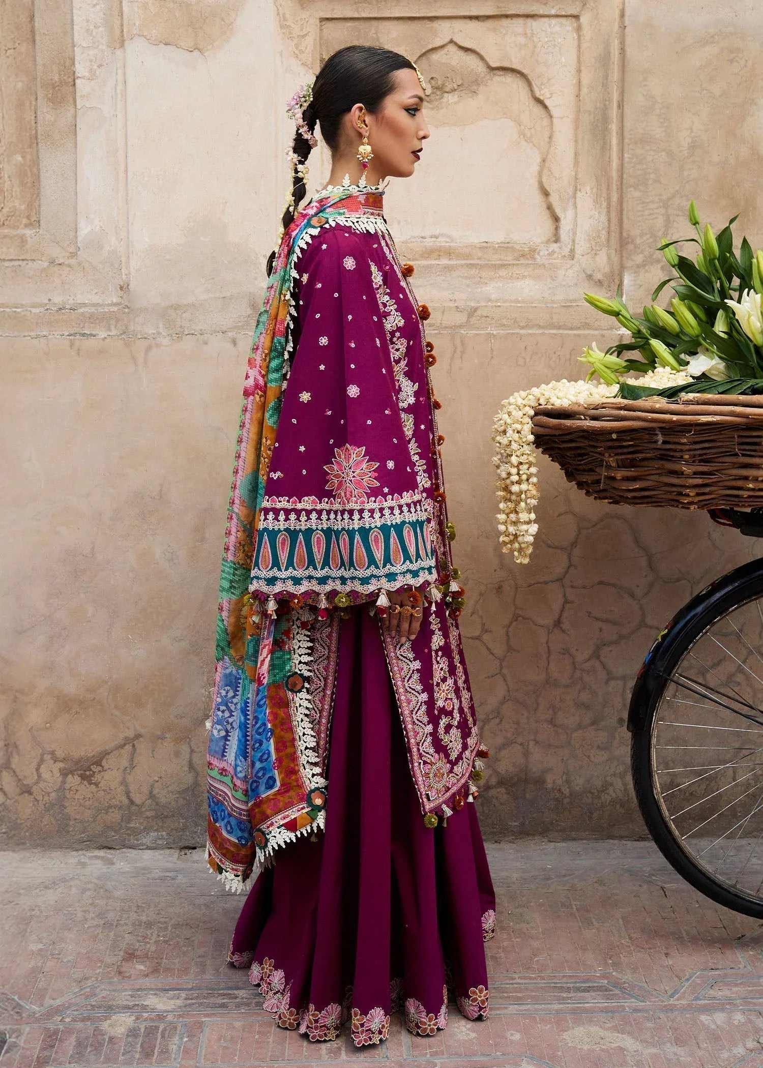 Hussain Rehar | Nirmal SS 25 | Kahei - Aqsa Fabrics