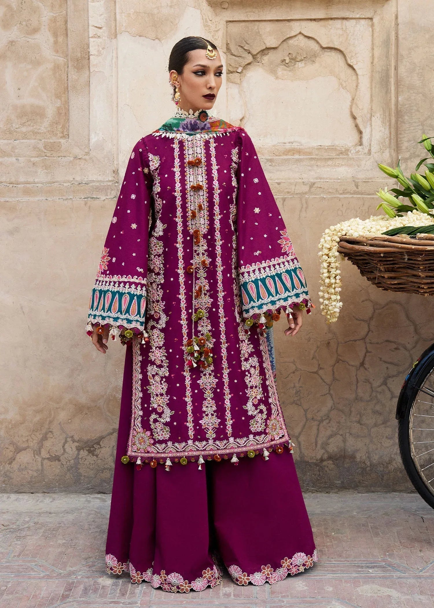 Hussain Rehar | Nirmal SS 25 | Kahei - Aqsa Fabrics