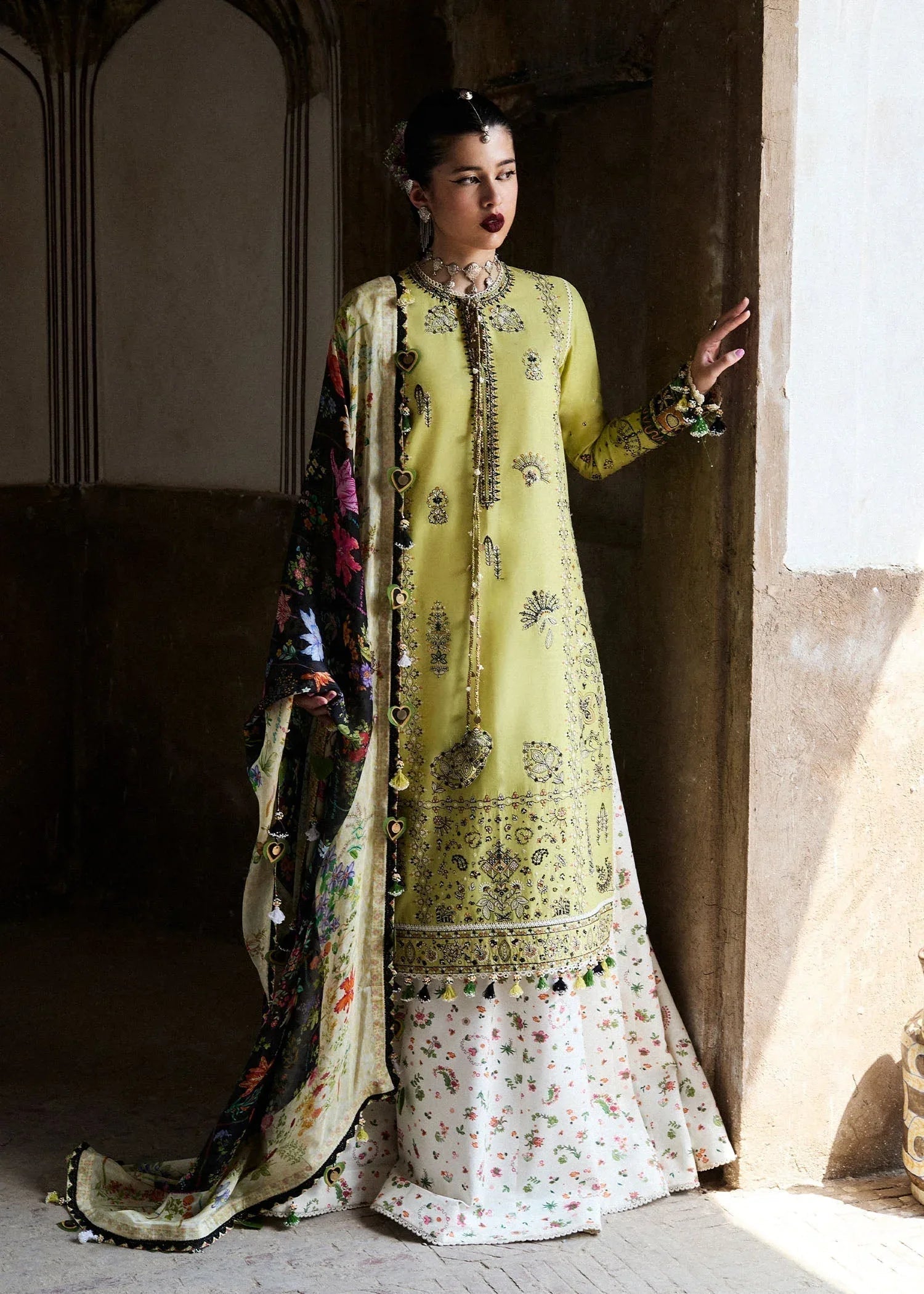 Hussain Rehar | Nirmal SS 25 | Suk - Aqsa Fabrics