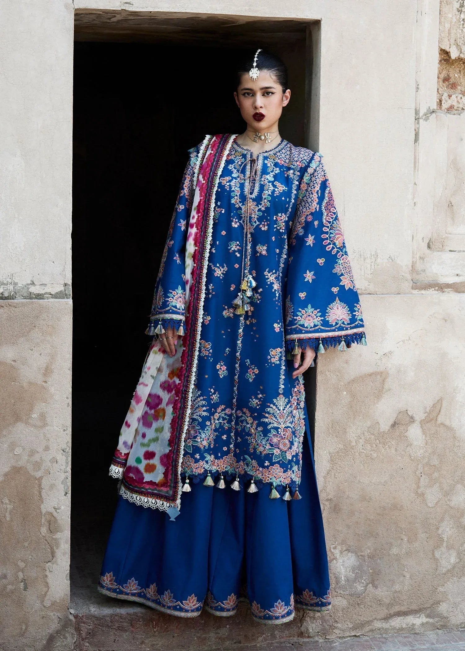 Hussain Rehar | Nirmal SS 25 | Zarqa - Aqsa Fabrics