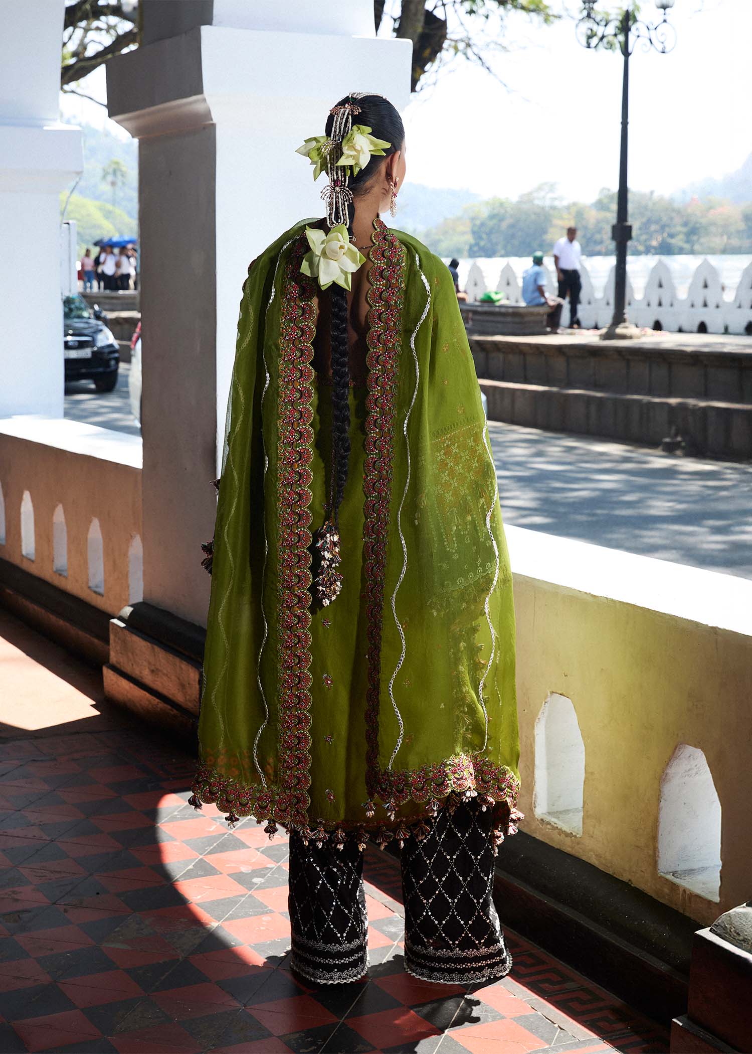 Hussain Rehar | Luxury Lawn 25 | Abass - Aqsa Fabrics