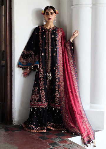 Hussain Rehar | Luxury Lawn 25 | Bliz - Aqsa Fabrics