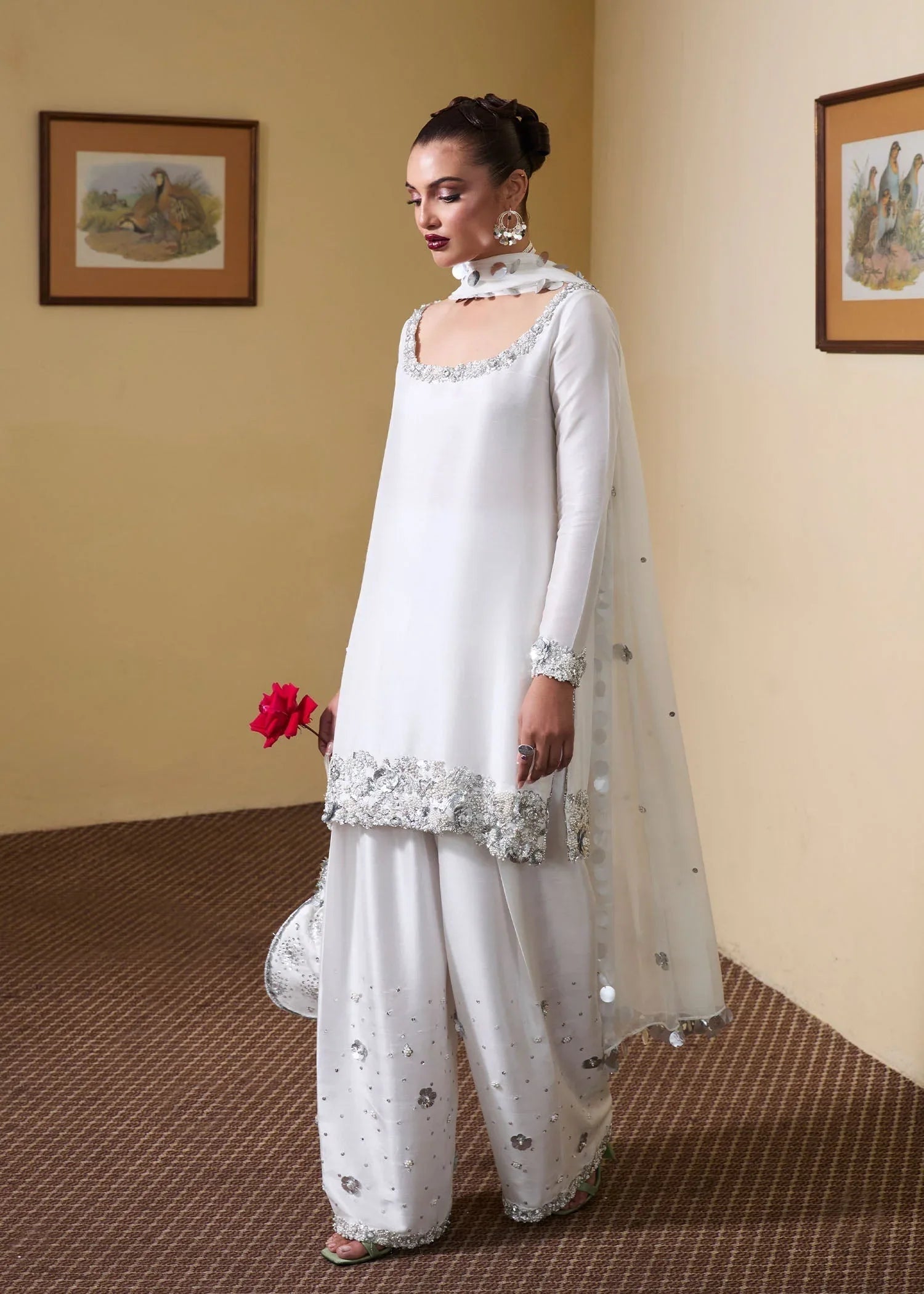 Hussain Rehar | SS Luxury Pret 25 | Swoon - Aqsa Fabrics