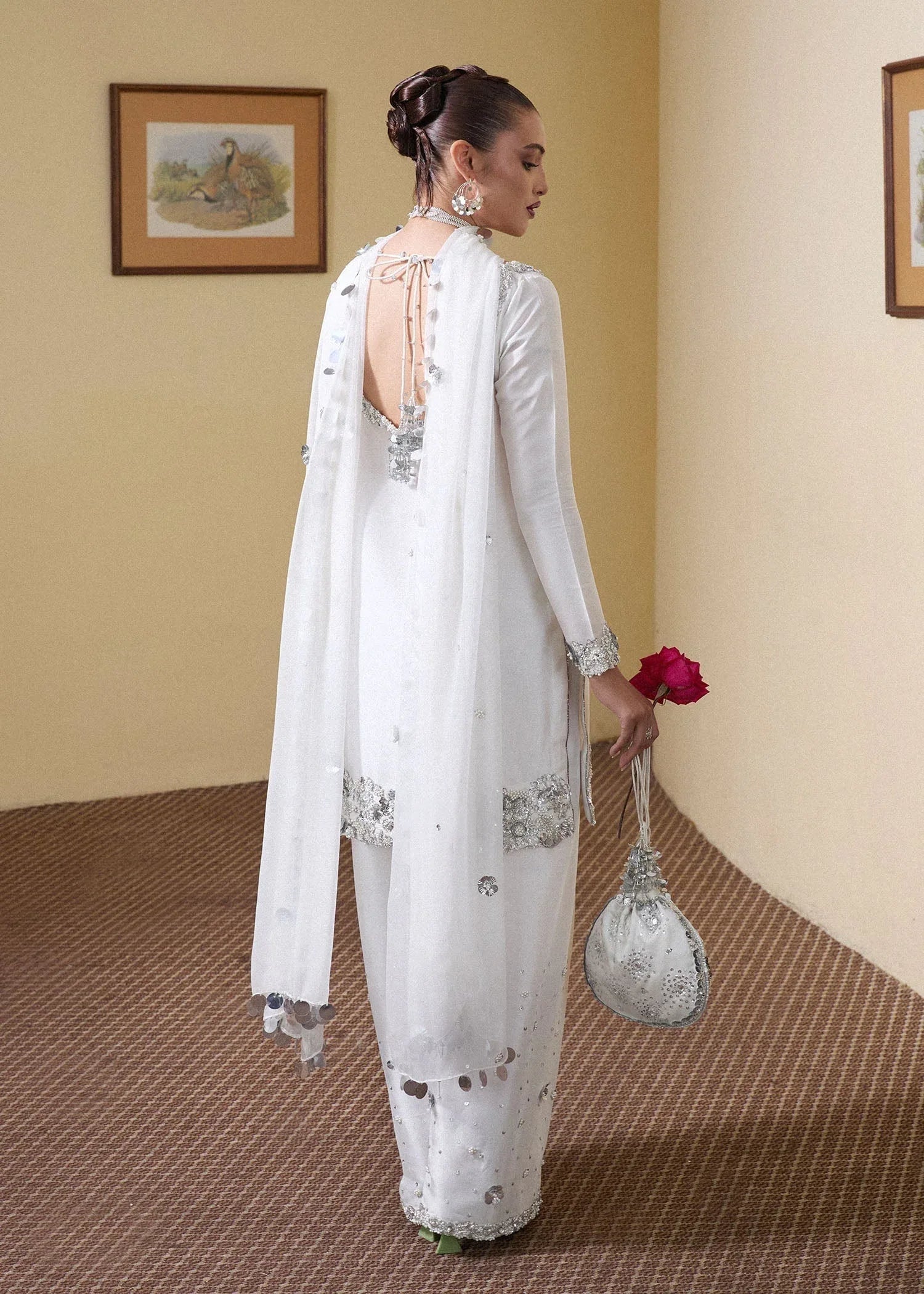 Hussain Rehar | SS Luxury Pret 25 | Swoon - Aqsa Fabrics