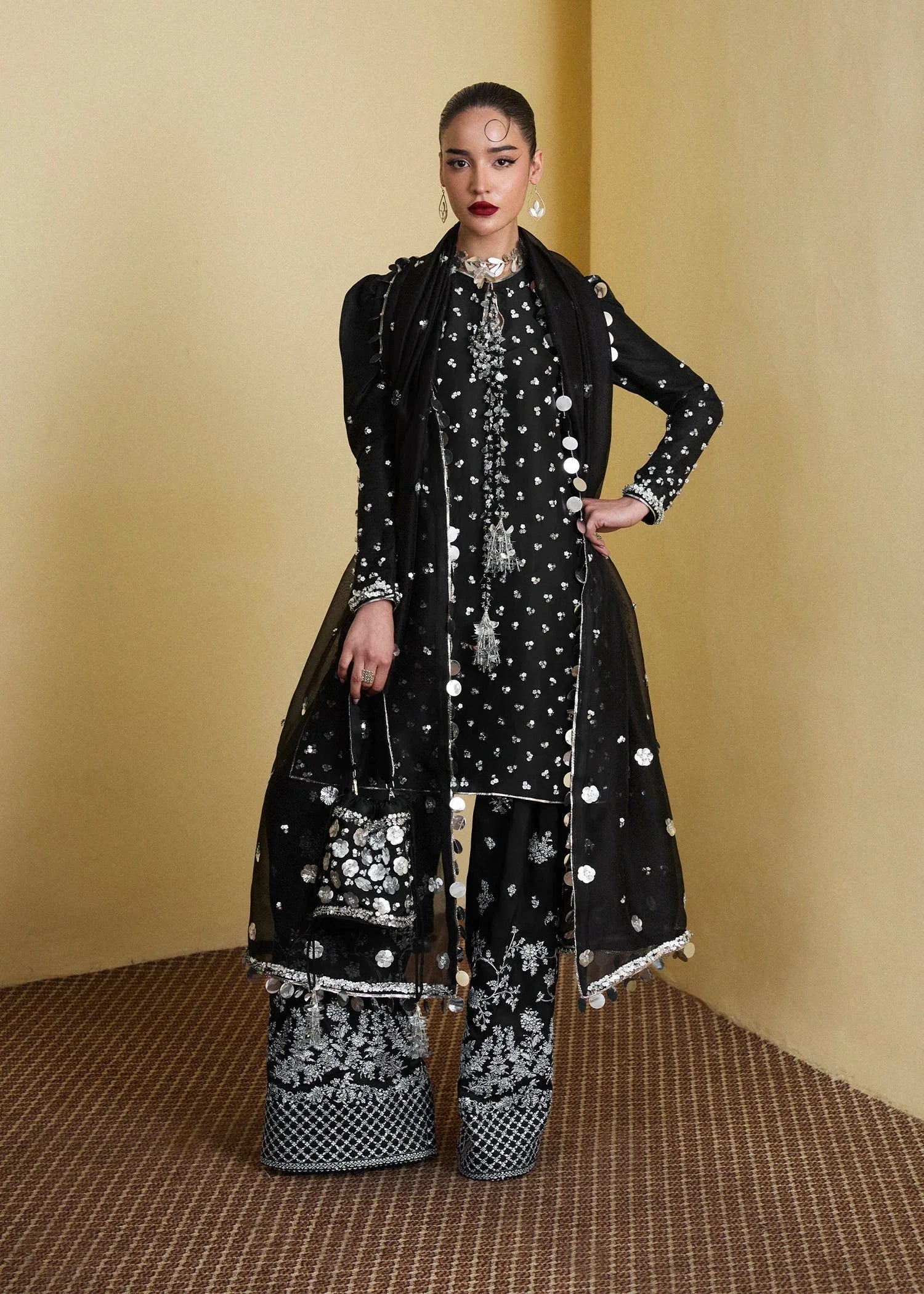 Hussain Rehar | SS Luxury Pret 25 | Kiara - Aqsa Fabrics