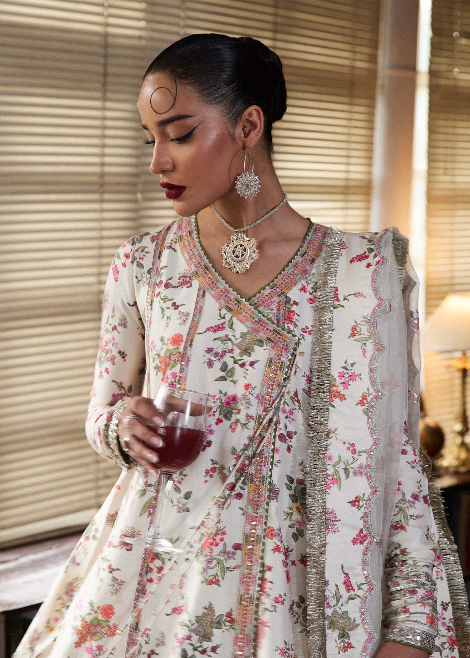Hussain Rehar | SS Luxury Pret 25 | Inara - Aqsa Fabrics