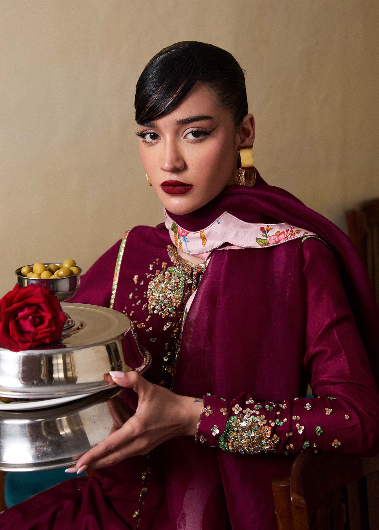 Hussain Rehar | SS Luxury Pret 25 | Impel - Aqsa Fabrics