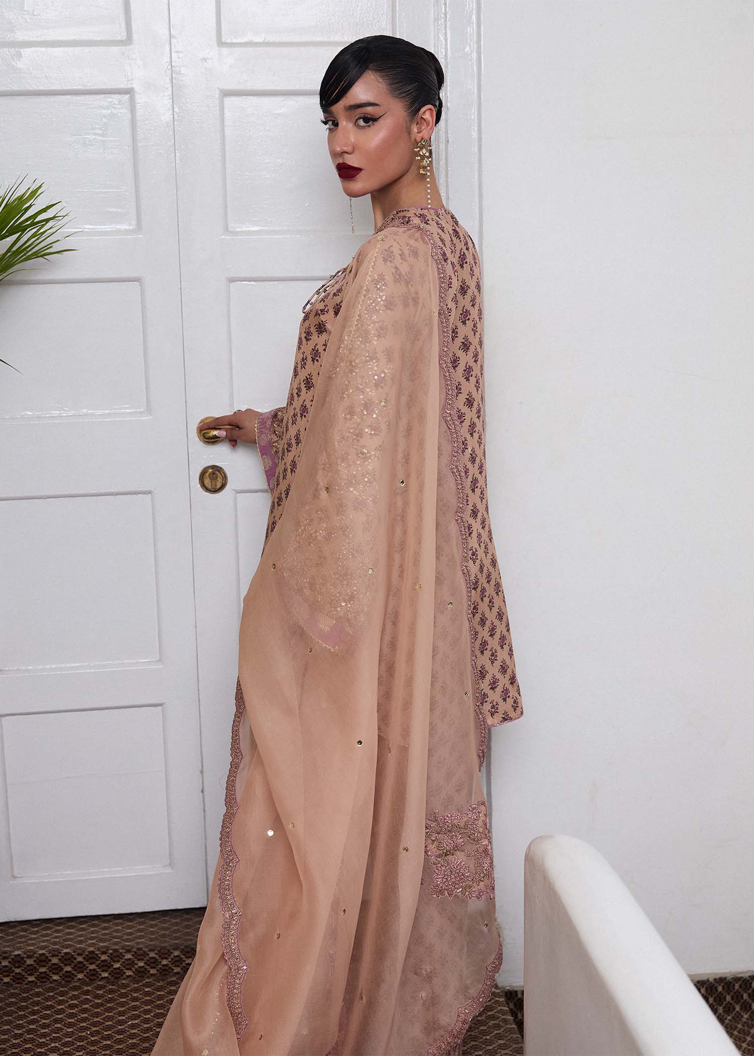 Hussain Rehar | SS Luxury Pret 25 | Fran - Aqsa Fabrics