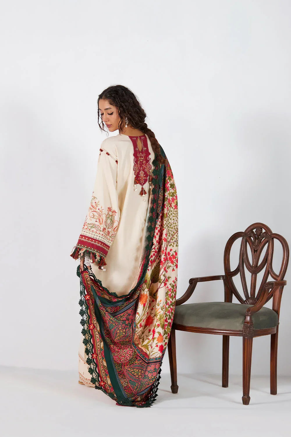Saira Rizwan | Winter Khaddar 25 | IREM-SRW25-05 - Aqsa Fabrics