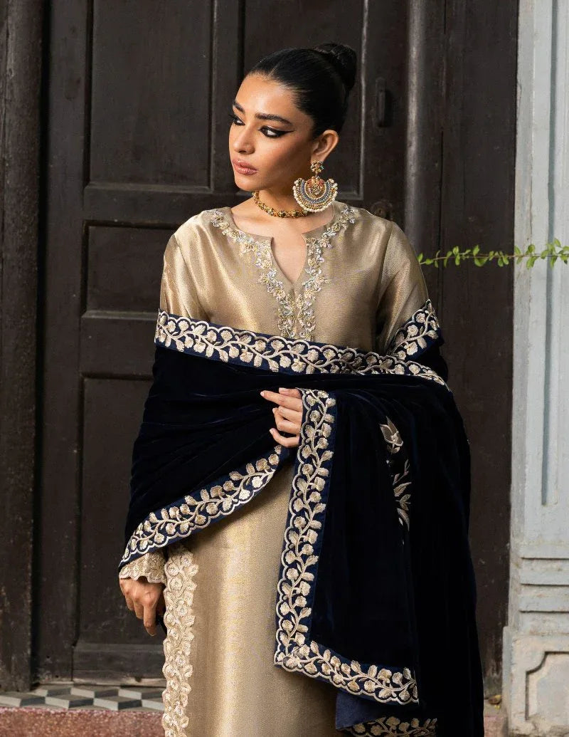 Hue Pret | Luxury Formals | Hania - Aqsa Fabrics