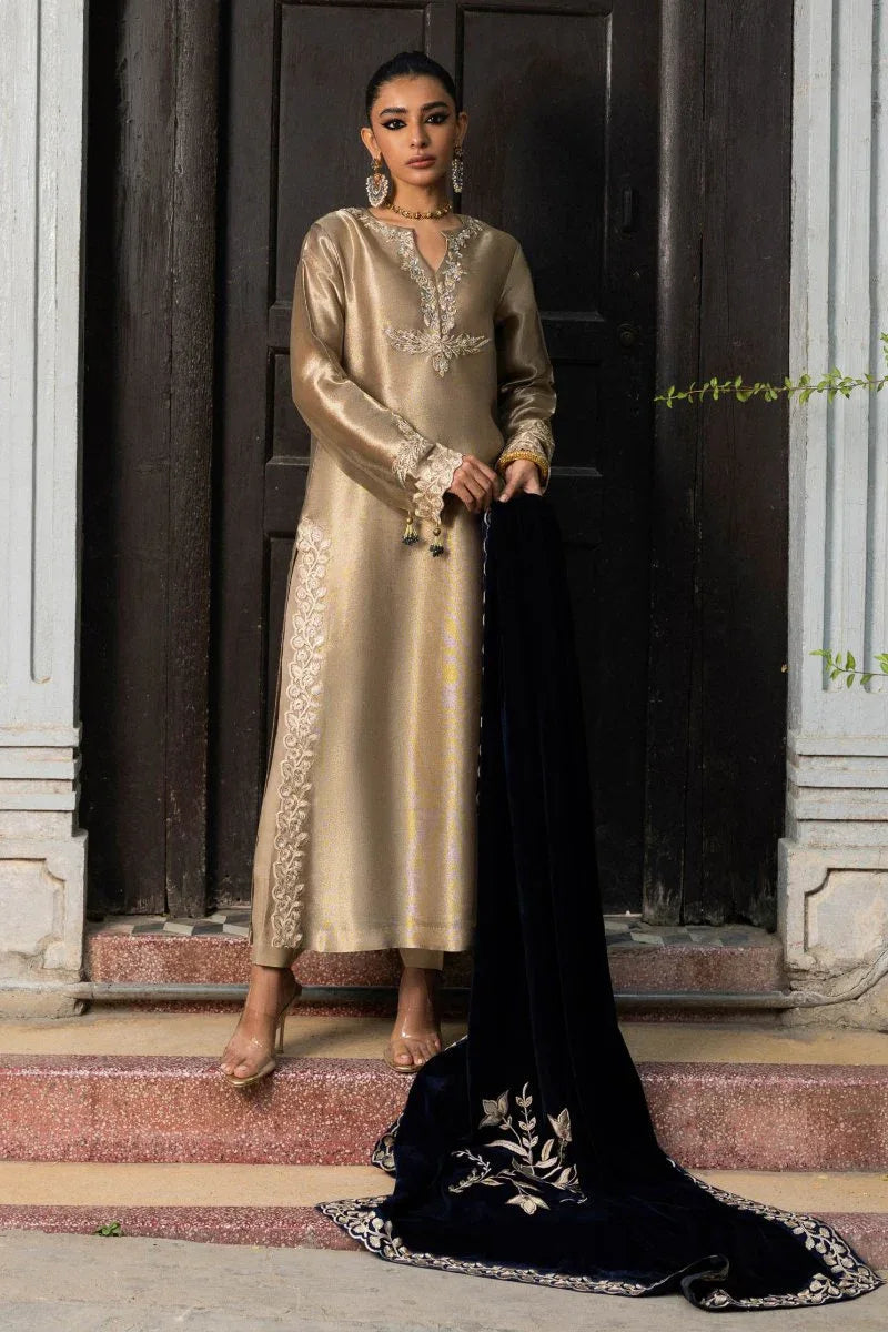 Hue Pret | Luxury Formals | Hania - Aqsa Fabrics