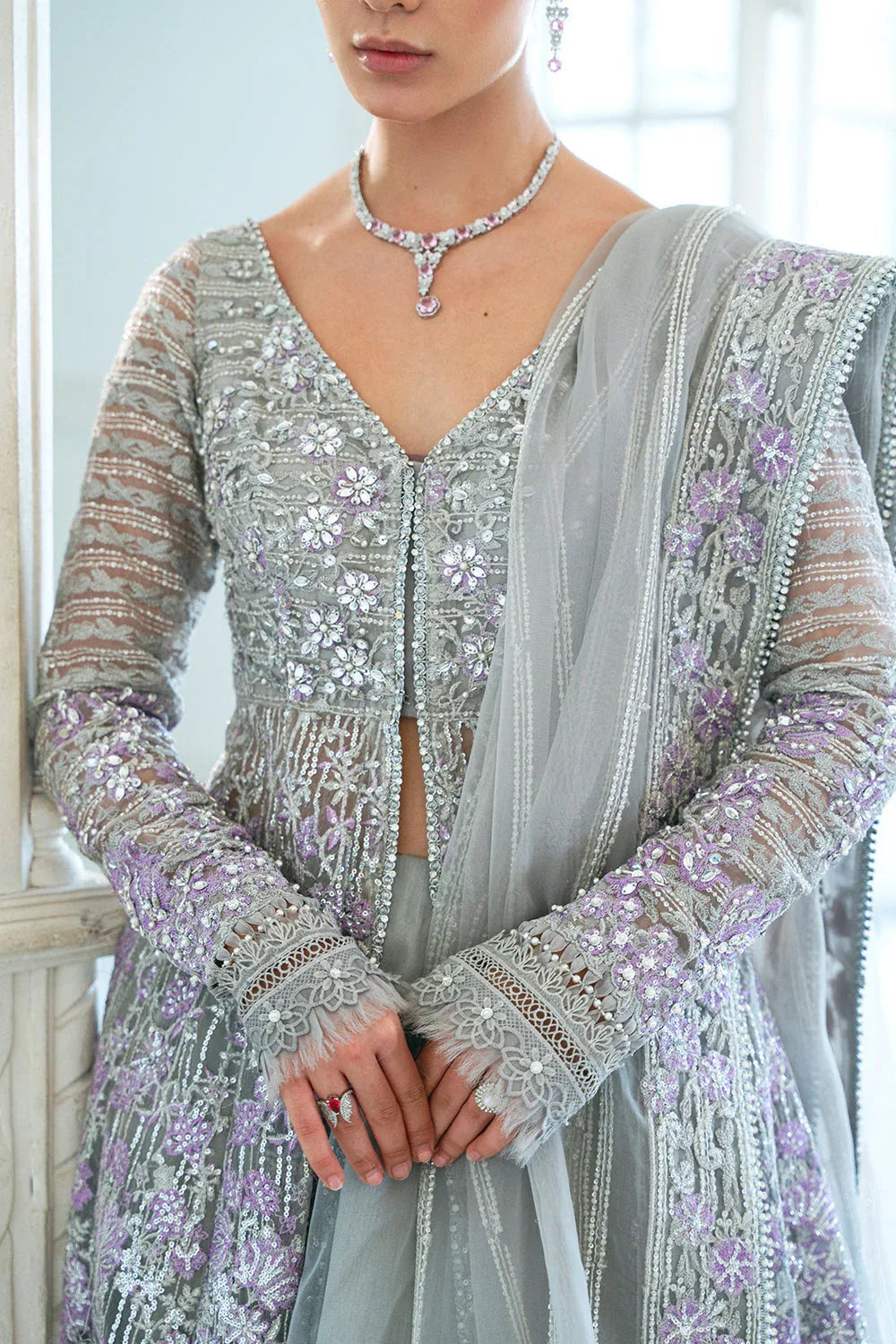 Saira Rizwan | Naqsh Festive | SRN24-02  Eloise - Aqsa Fabrics