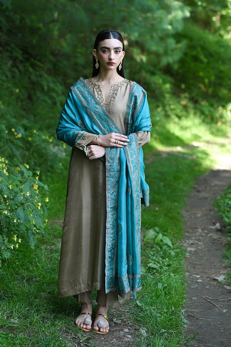 Hue Pret | Farasha Luxury Pret | Azeena - Aqsa Fabrics