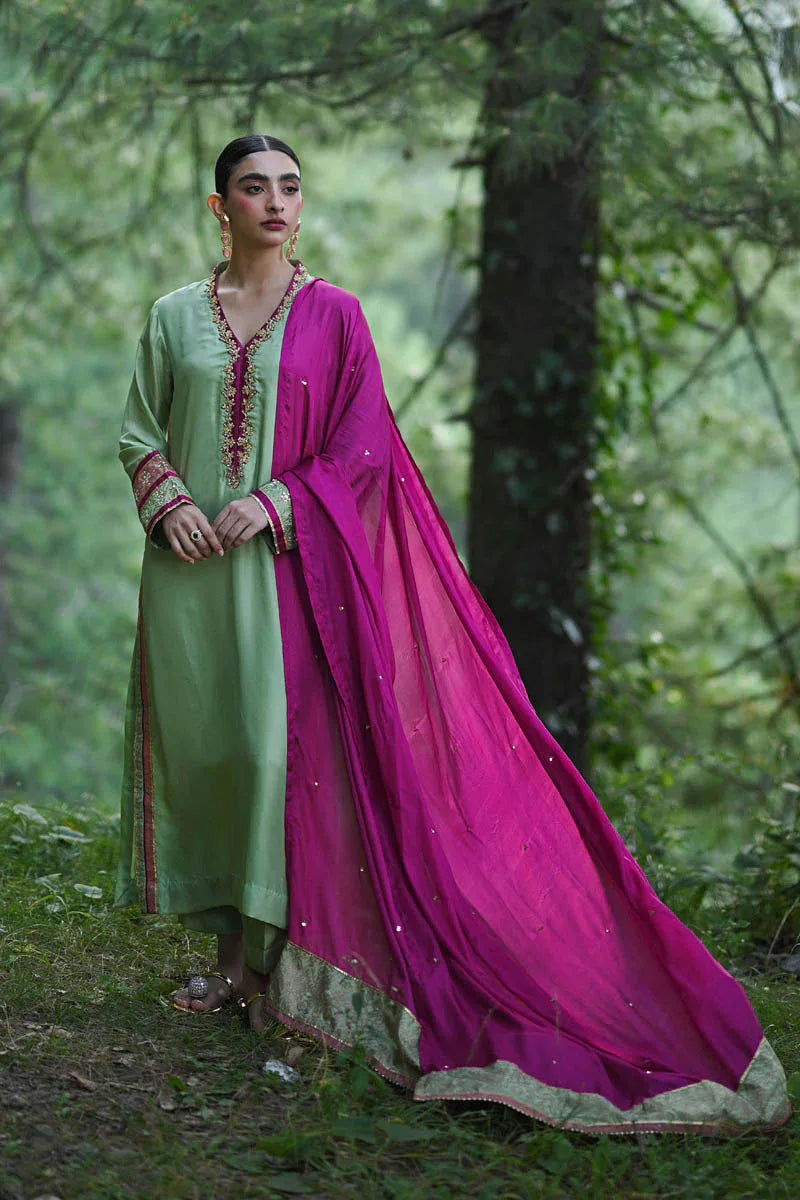 Hue Pret | Farasha Luxury Pret | Mishfa - Aqsa Fabrics