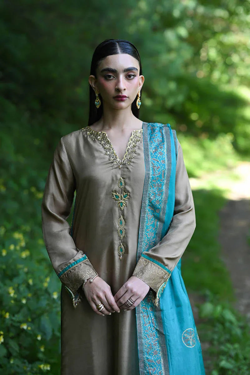 Hue Pret | Farasha Luxury Pret | Azeena - Aqsa Fabrics