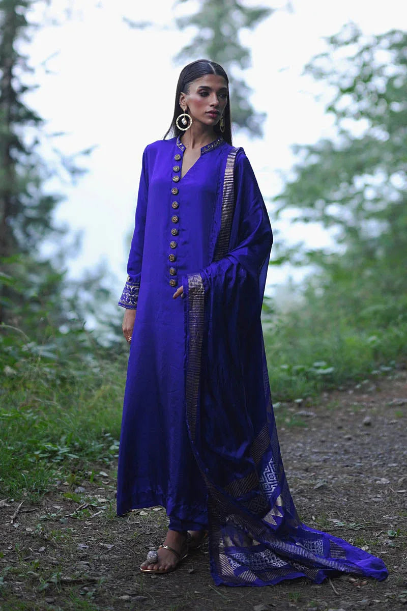 Hue Pret | Farasha Luxury Pret | Livia - Aqsa Fabrics