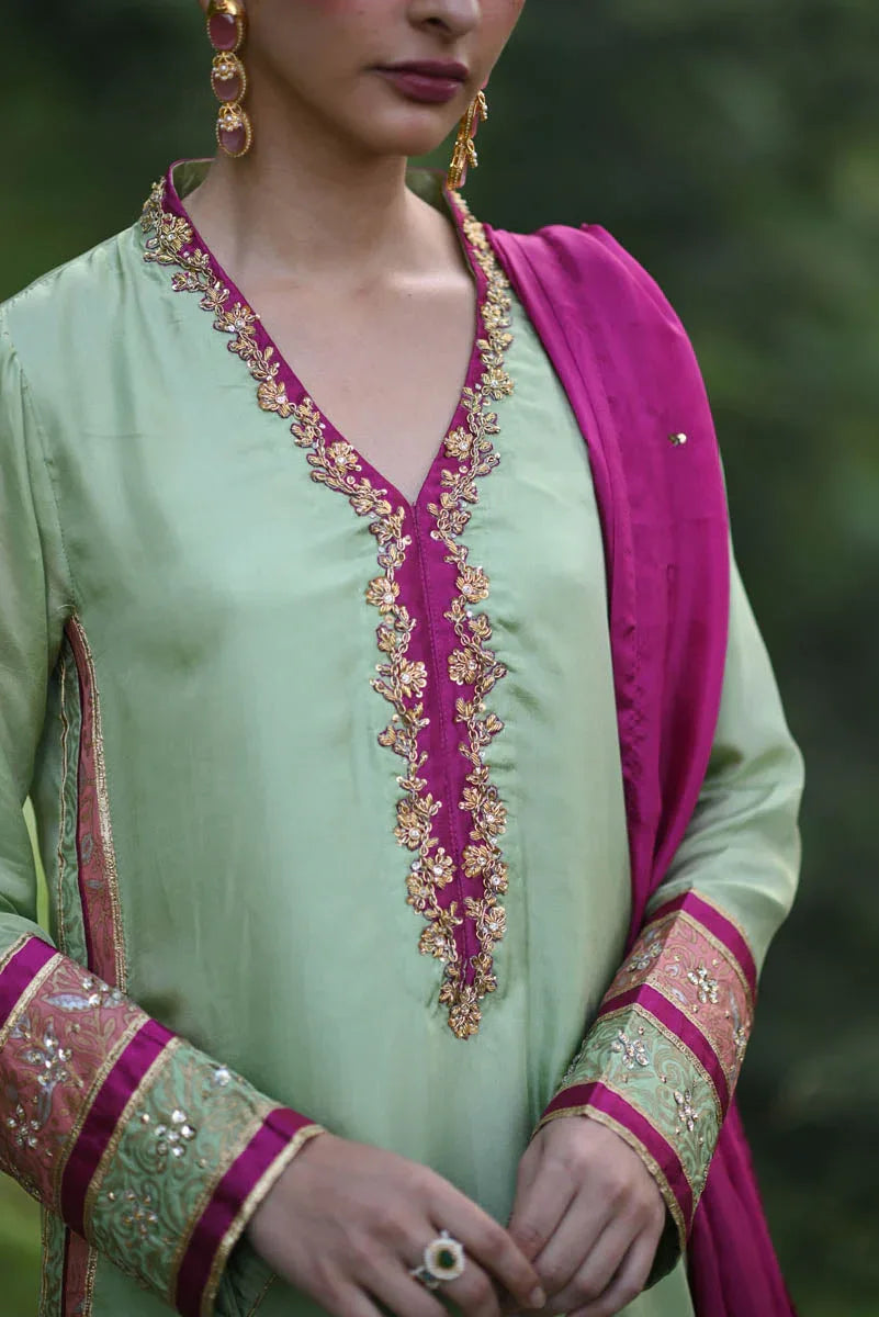 Hue Pret | Farasha Luxury Pret | Mishfa - Aqsa Fabrics