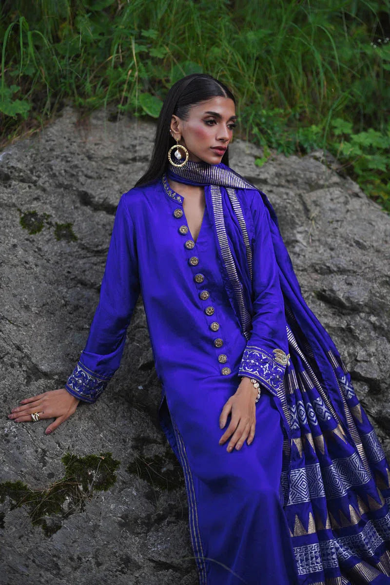 Hue Pret | Farasha Luxury Pret | Livia - Aqsa Fabrics