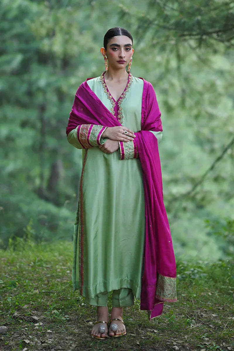 Hue Pret | Farasha Luxury Pret | Mishfa - Aqsa Fabrics