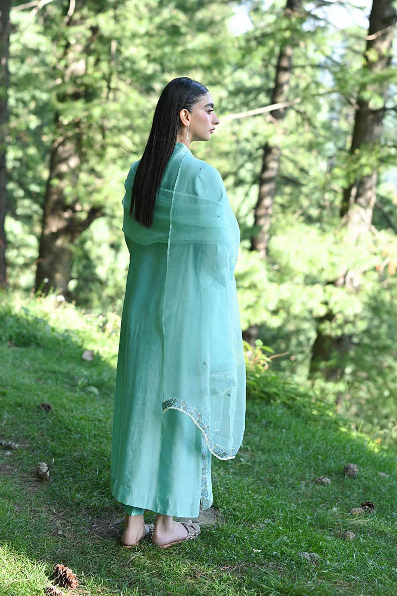 Hue Pret | Farasha Luxury Pret | Noya - Aqsa Fabrics