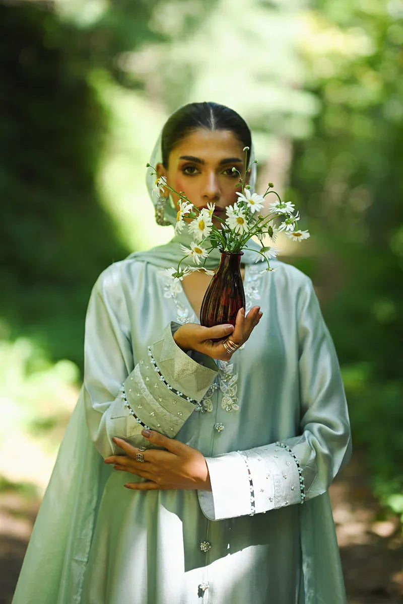 Hue Pret | Farasha Luxury Pret | Risha - Aqsa Fabrics