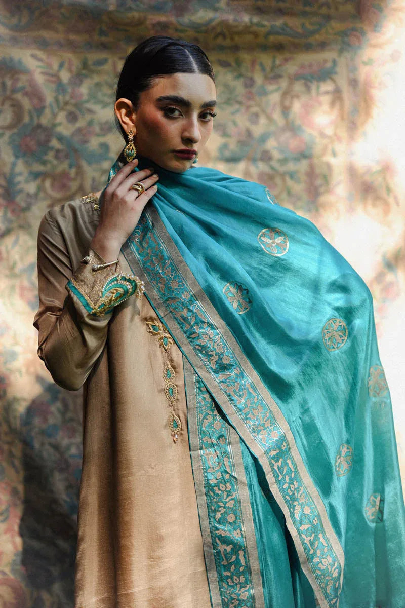 Hue Pret | Farasha Luxury Pret | Azeena - Aqsa Fabrics