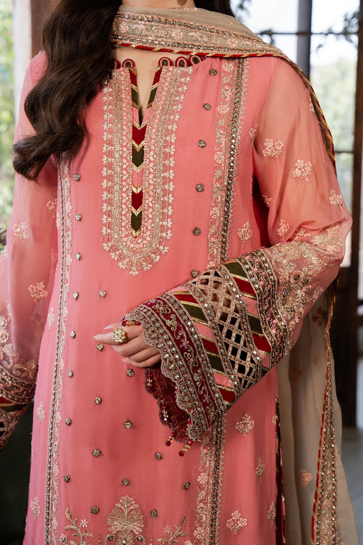 Imrozia Premium | Naina Chiffon | I-189 Aainaa - Aqsa Fabrics