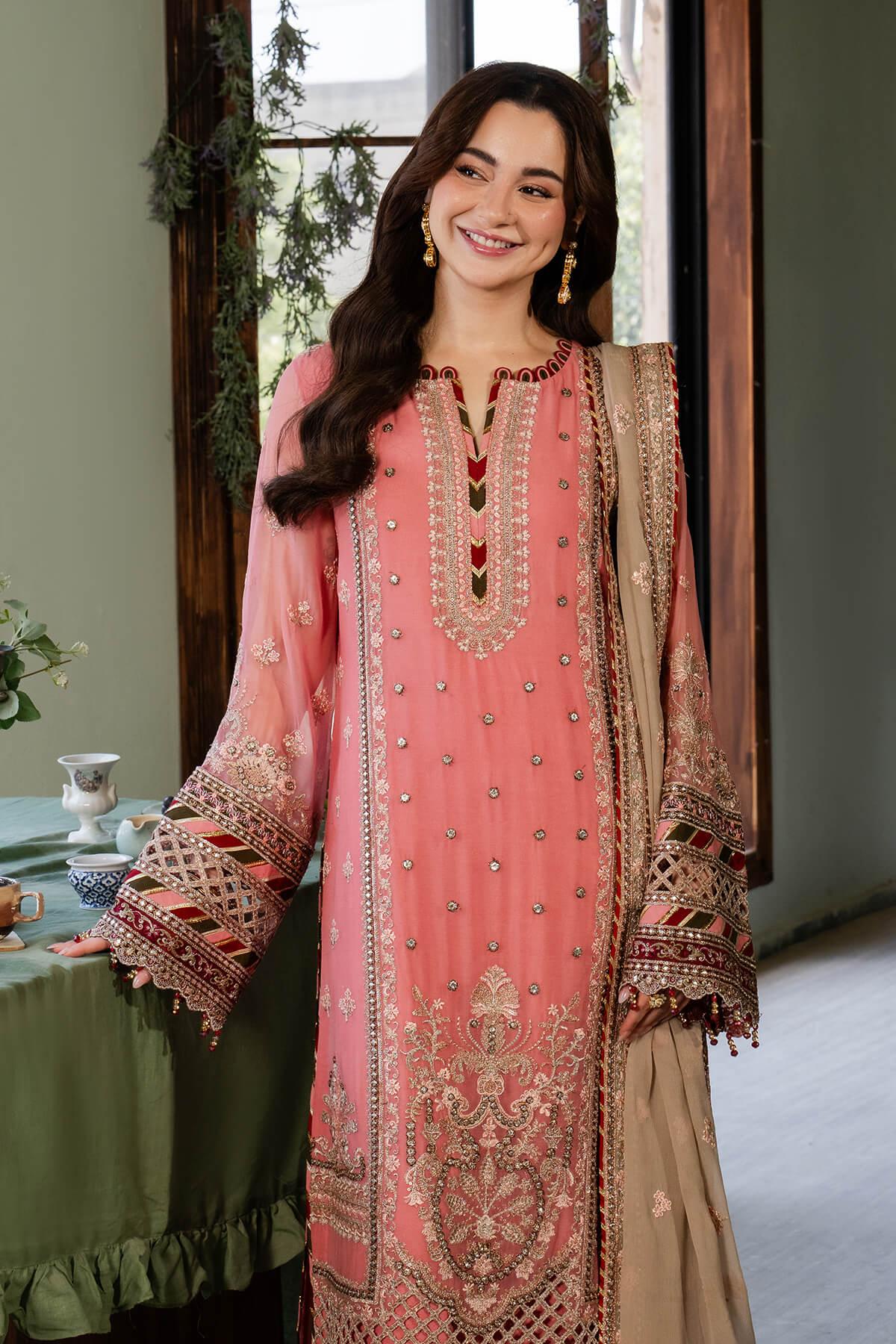 Imrozia Premium | Naina Chiffon | I-189 Aainaa - Aqsa Fabrics