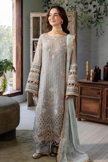 Imrozia Premium | Naina Chiffon | I-190 Rumman - Aqsa Fabrics