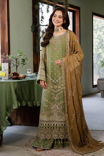 Imrozia Premium | Naina Chiffon | I-191 Aabia - Aqsa Fabrics