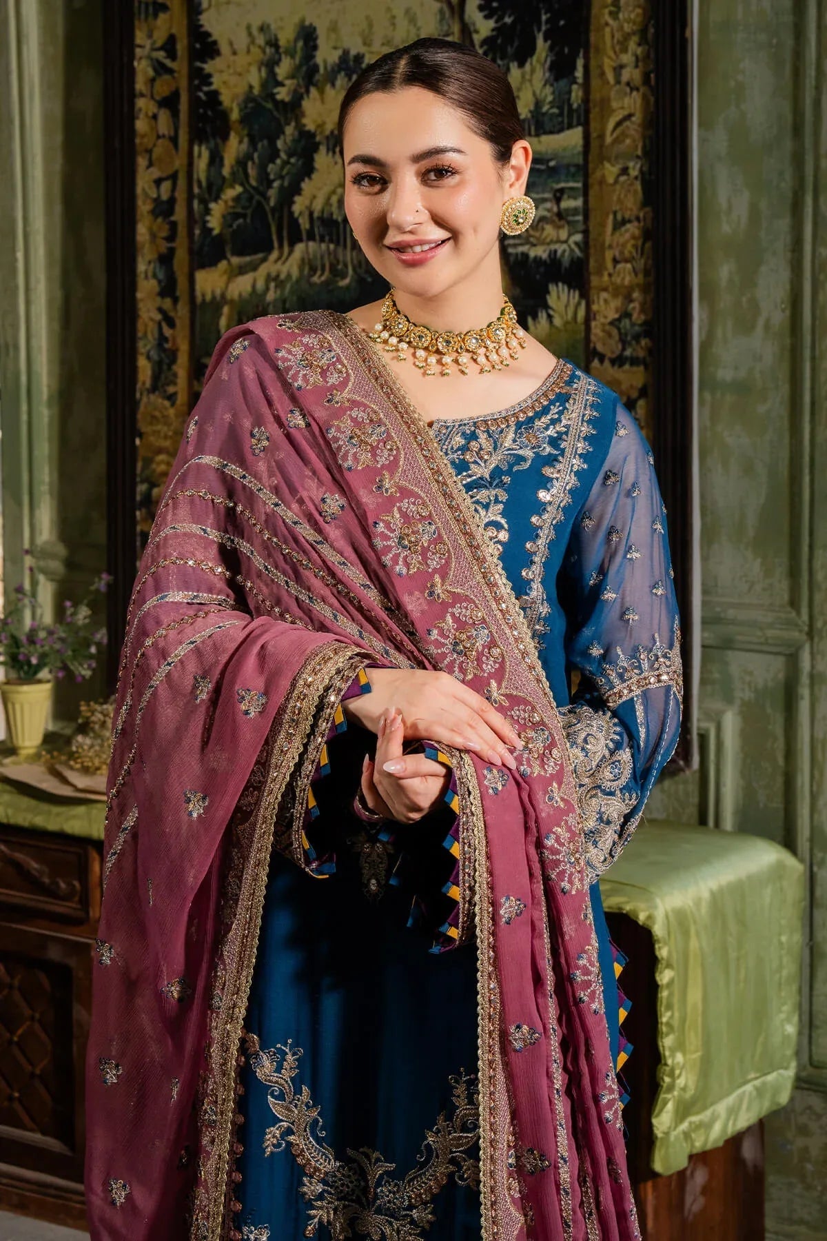Imrozia Premium | Naina Chiffon | I-197 Afsa - Aqsa Fabrics