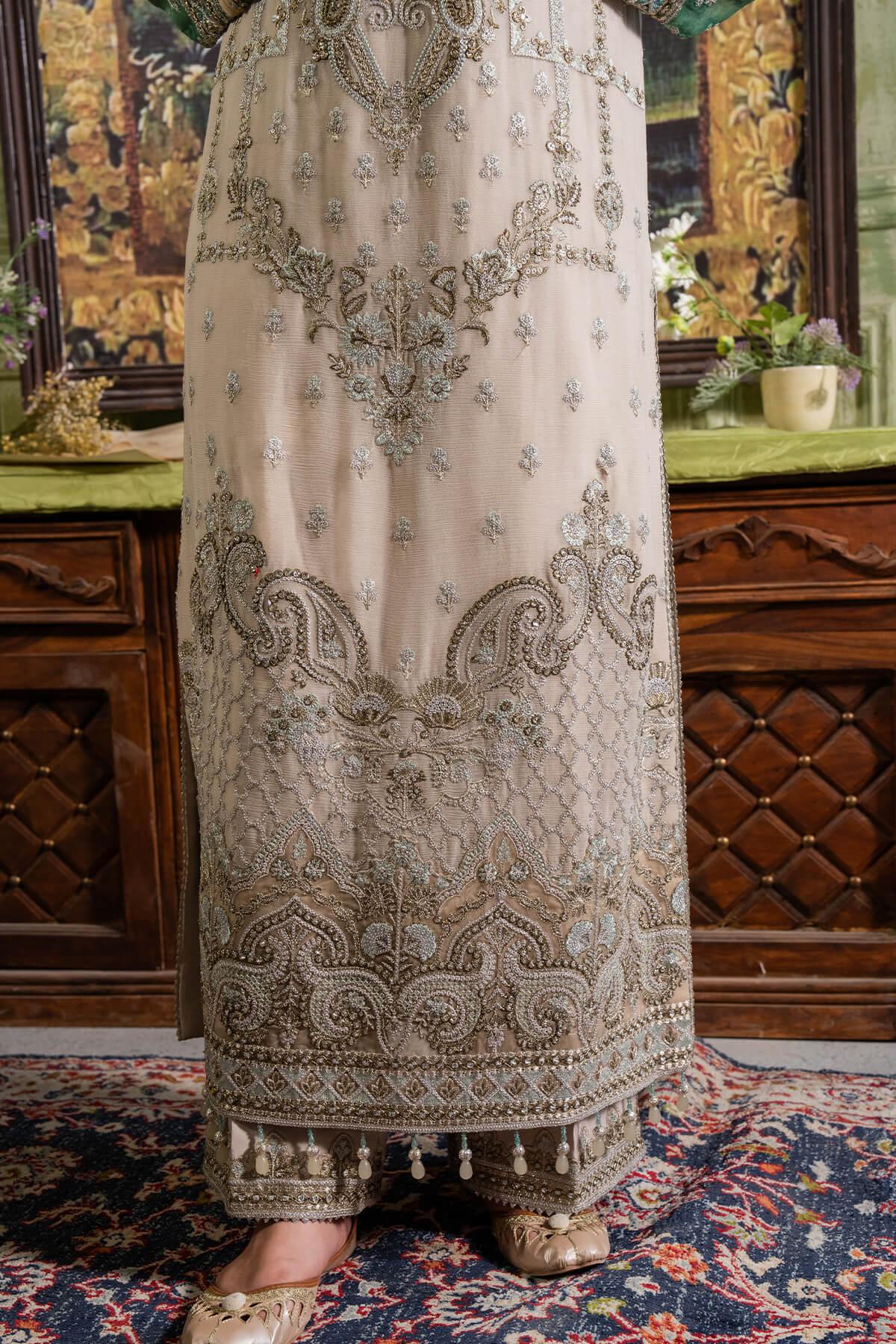 Imrozia Premium | Naina Chiffon | I-198 Beena - Aqsa Fabrics