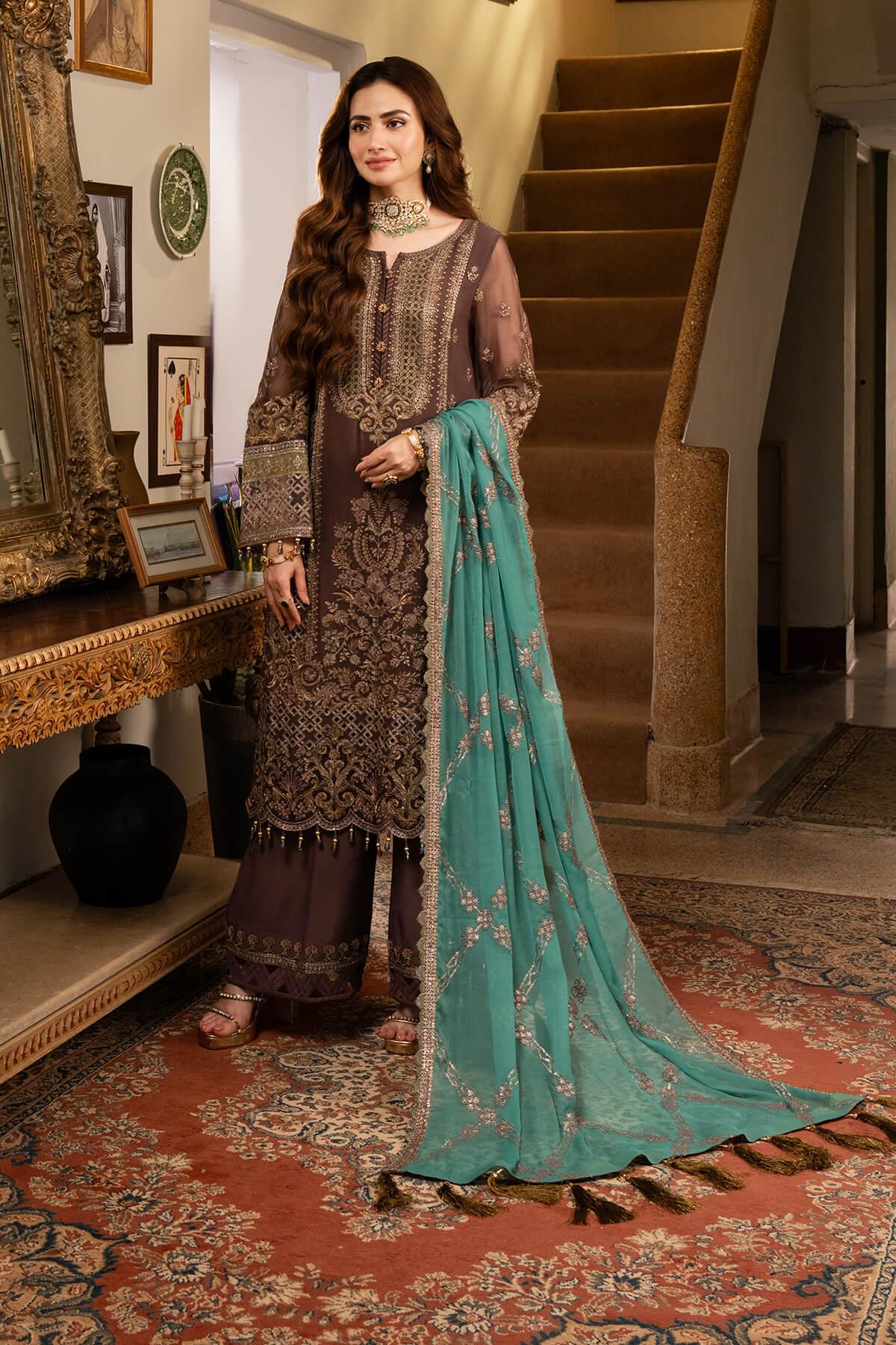 Imrozia Premium | Noor Jahan Formals | I-199 Khawab - Aqsa Fabrics