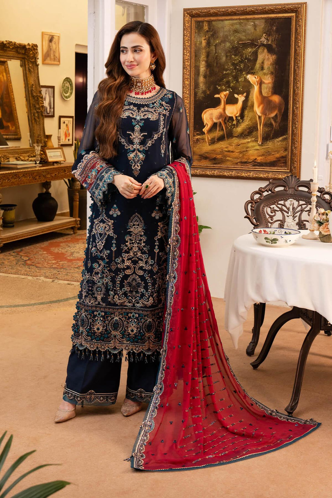 Imrozia Premium | Noor Jahan Formals | I-201 Husn - Aqsa Fabrics