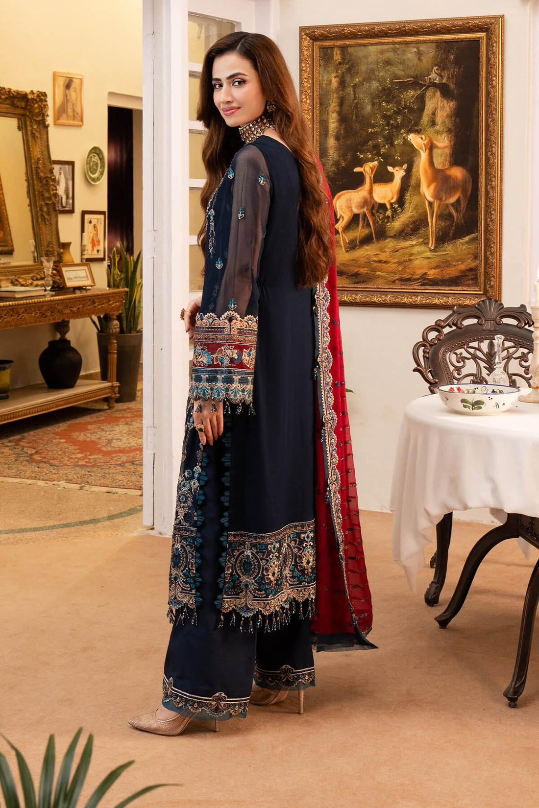 Imrozia Premium | Noor Jahan Formals | I-201 Husn - Aqsa Fabrics