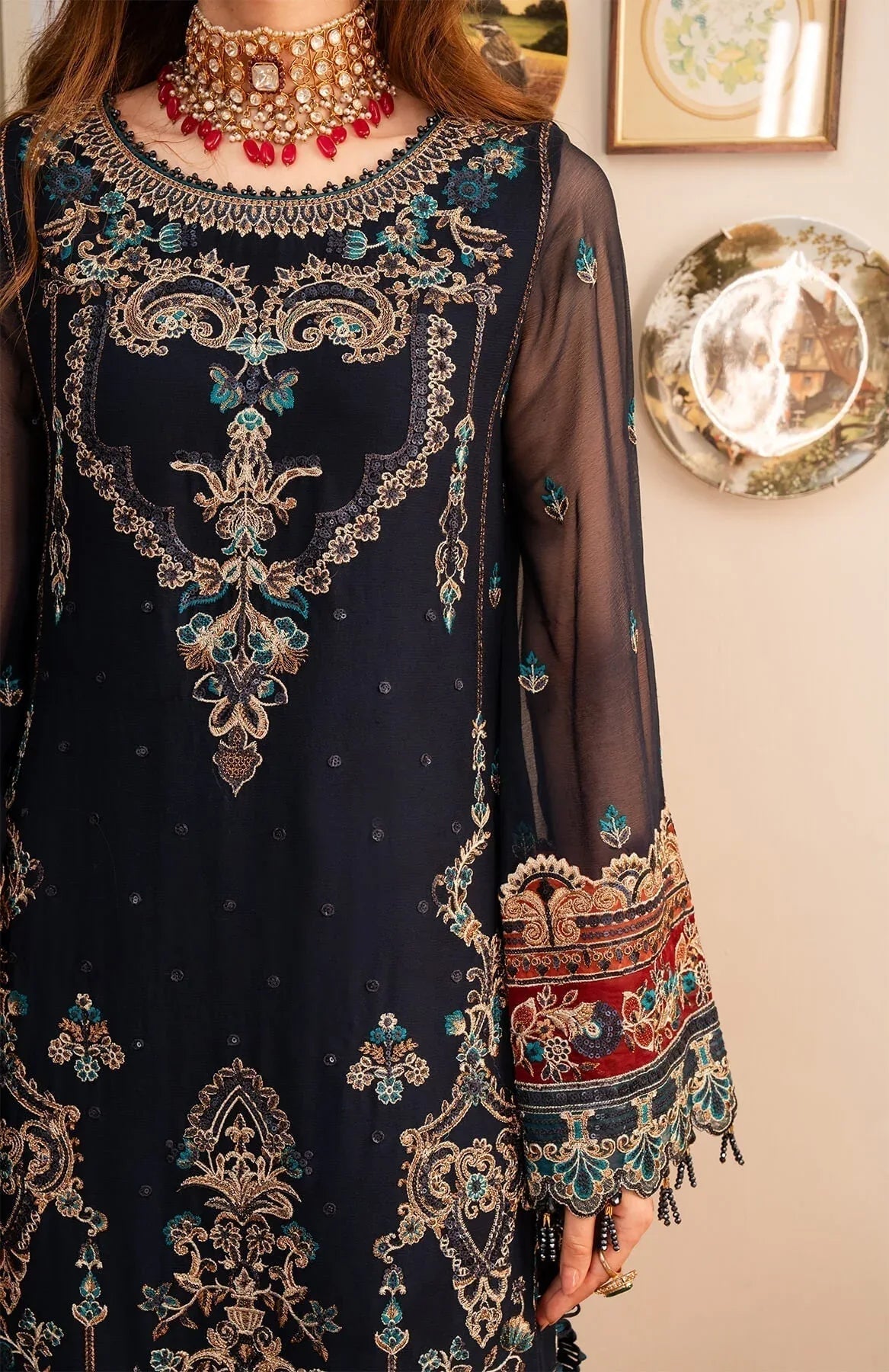 Imrozia Premium | Noor Jahan Formals | I-201 Husn - Aqsa Fabrics